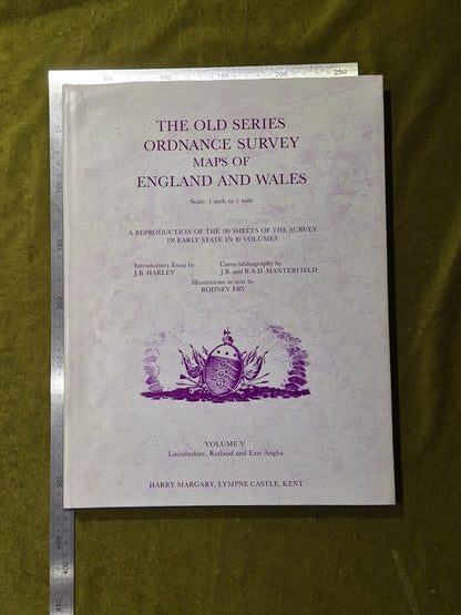 The Old Series Of Ordnance Survey Maps Of England and Wales - Vol 5 V HB DJ 19873