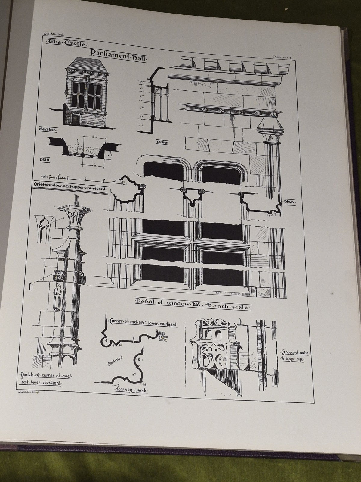 Old Stirling Measured and Drawn for the Stone - John William Small, 1897, 31/4009