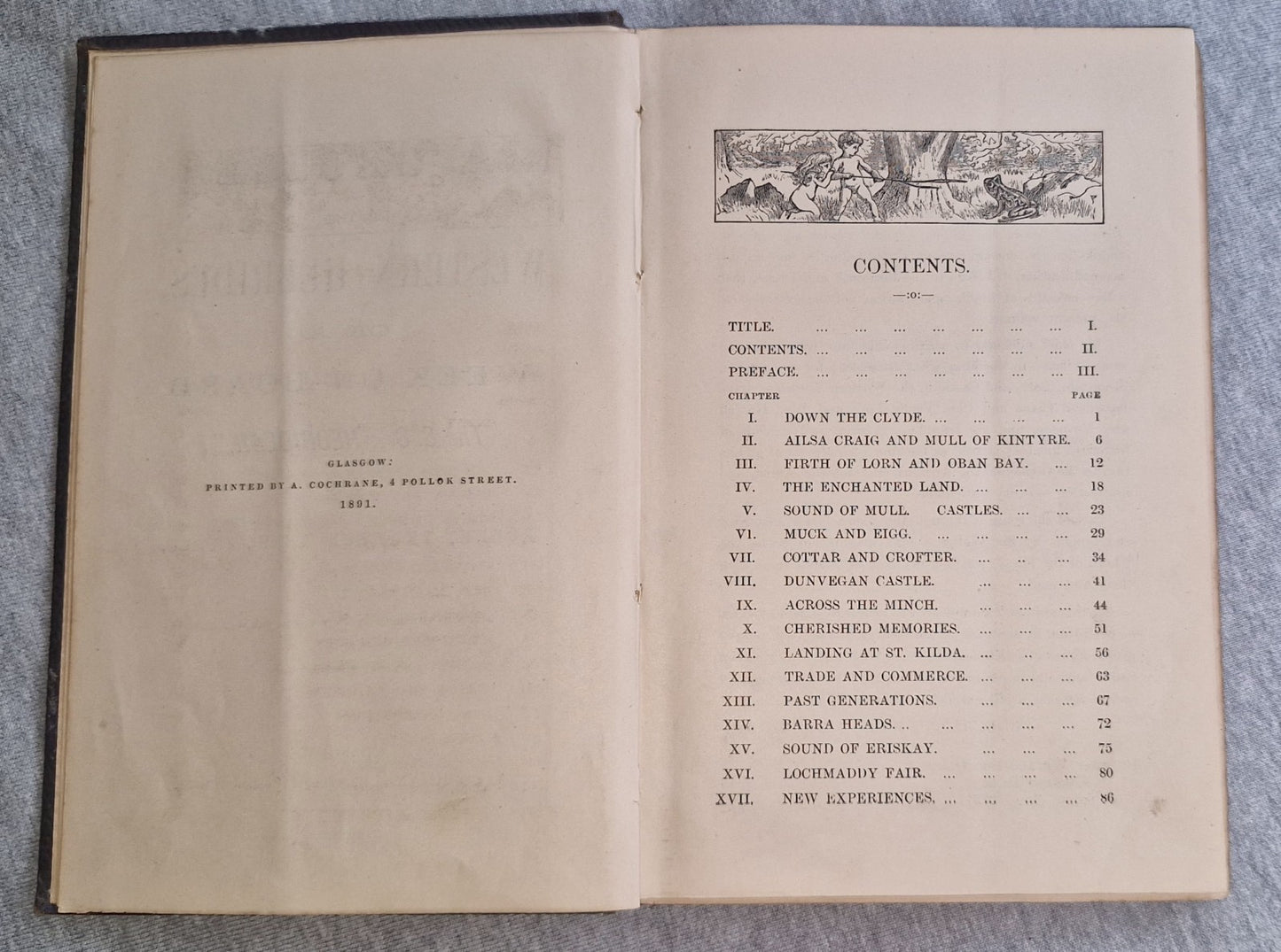 A Cruise In The Western Hebrides  S.S. Hebridean  Robert Thomson 1891 Signed5