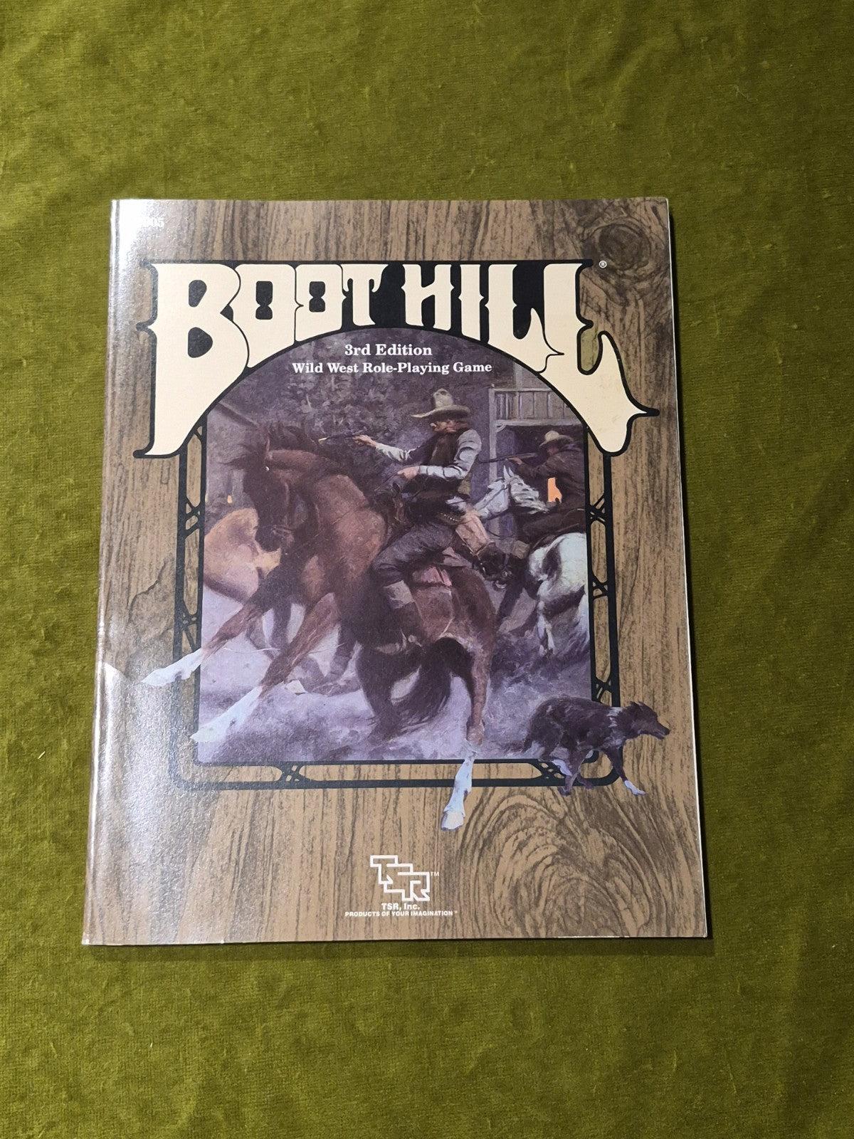 TSR Boot Hill Wild West Role-Playing Game with 2 Extra Modules in box.8