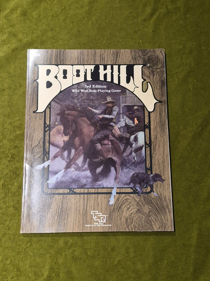 TSR Boot Hill Wild West Role-Playing Game with 2 Extra Modules in box.8