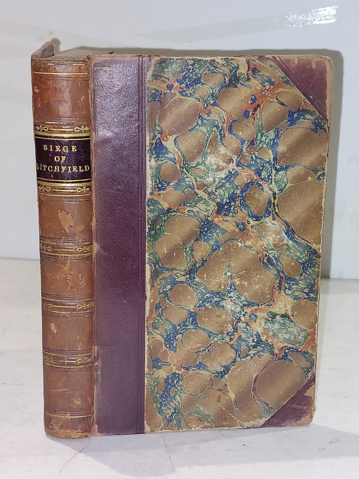 The Siege Of Lichfield By Rev. W. Gresley [James Burns] (1840) 1st Ed Hb Book0