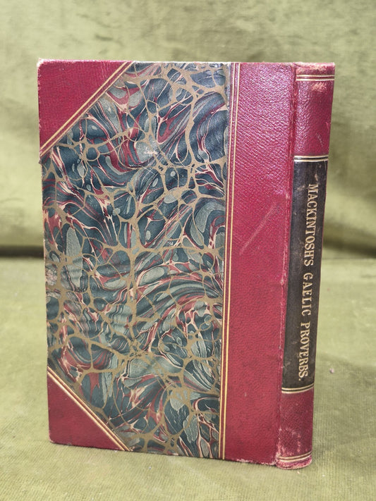 Mackintosh's Gaelic Proverbs 1819 Benjamin Franklin Edinburgh1