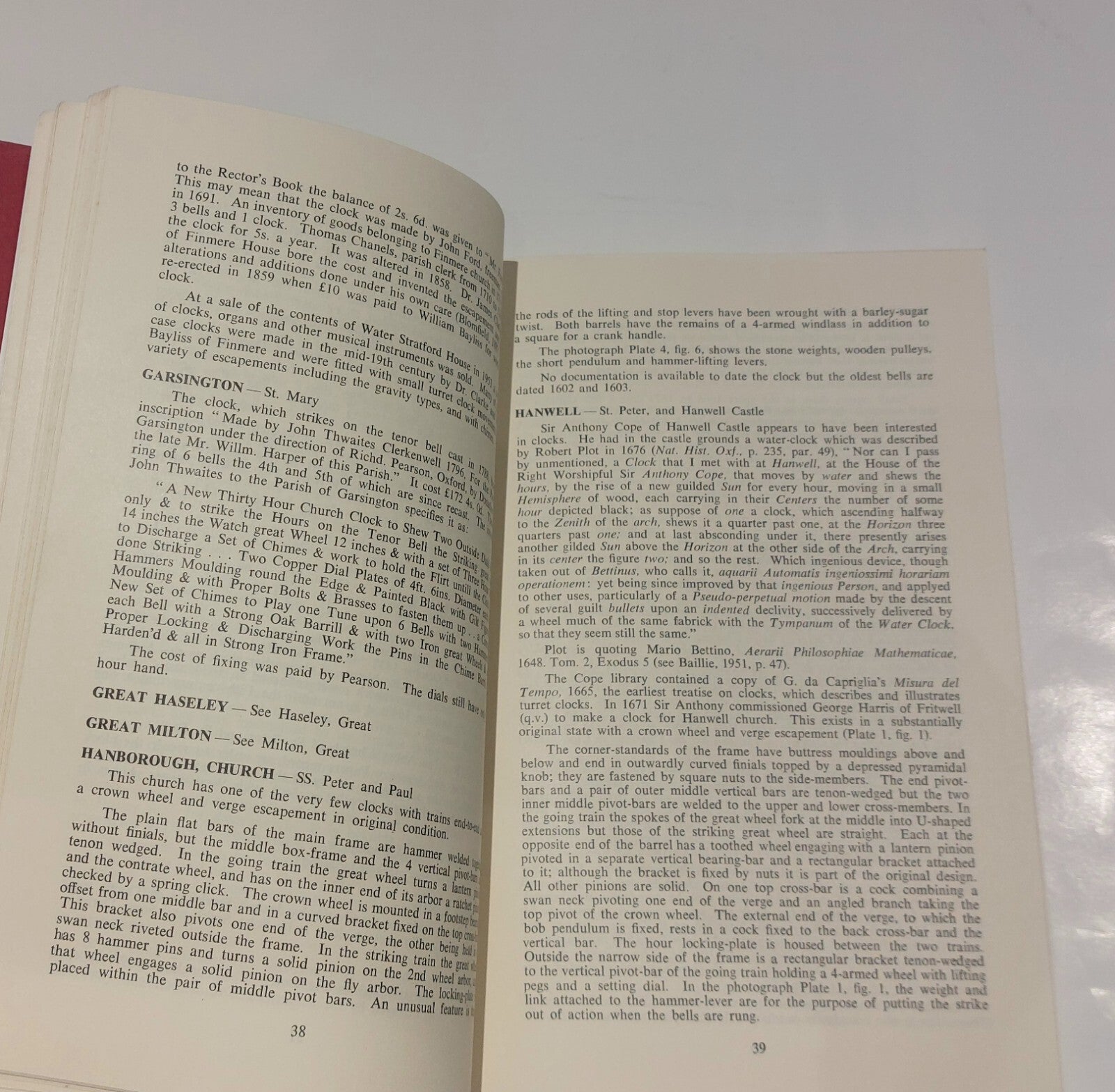 Clockmaking in Oxfordshire 1400  1850 BT C. F. C. Beeson (1962) Book6