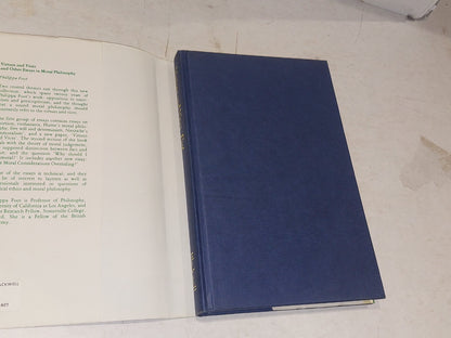 Virtues & Vices & Other Essays In Moral Philosophy Philippa Foot 1978 1st Edit3
