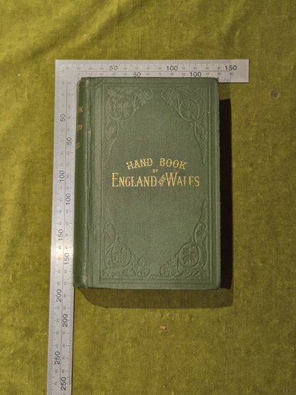 G. W. Bacon Tourist's Guide & Handbook With Maps / Map To England And Wales.3