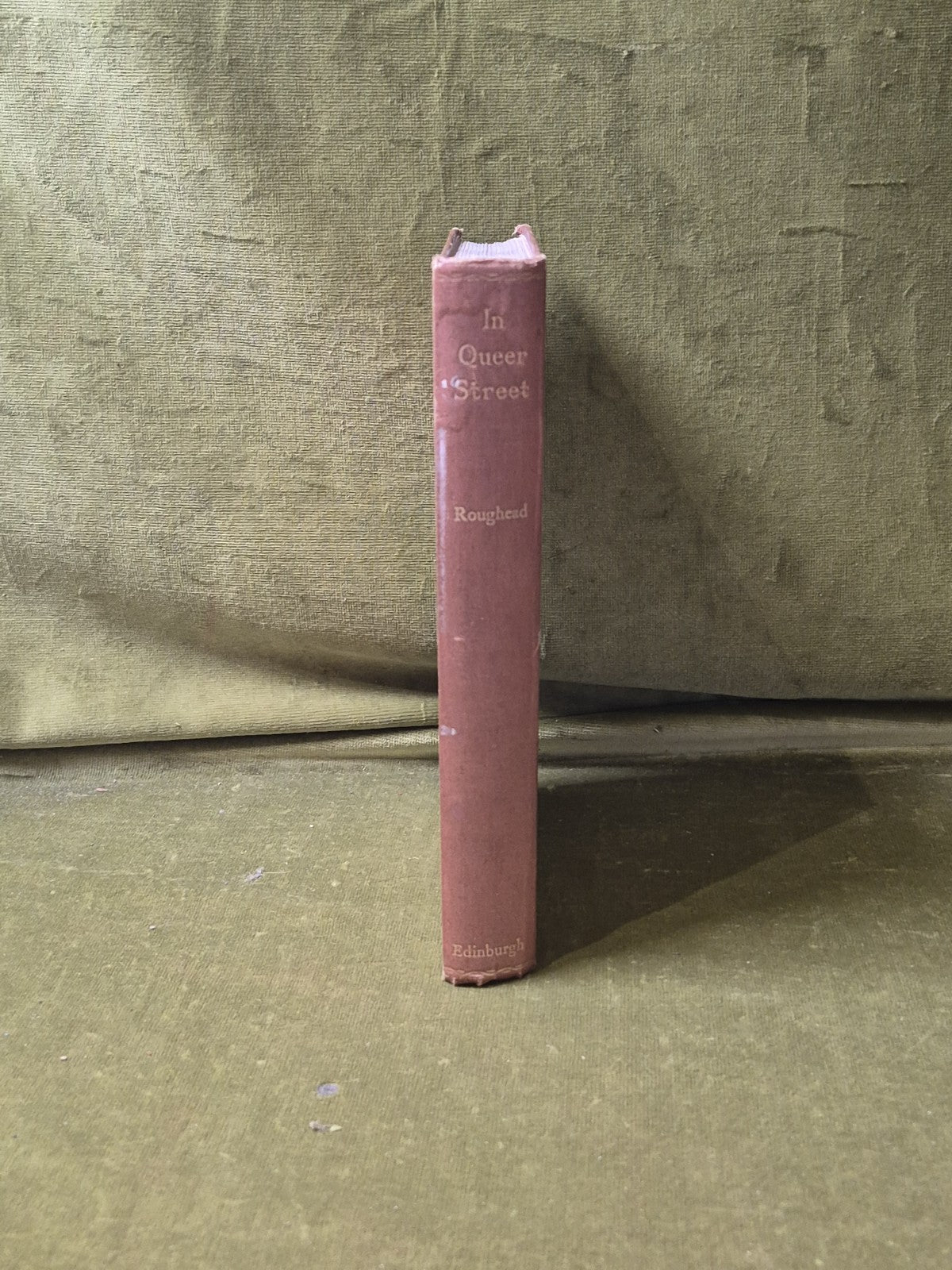 In Queer Street by William Roughead , W Green & Son 1932 1st/1st HB Illustrated2