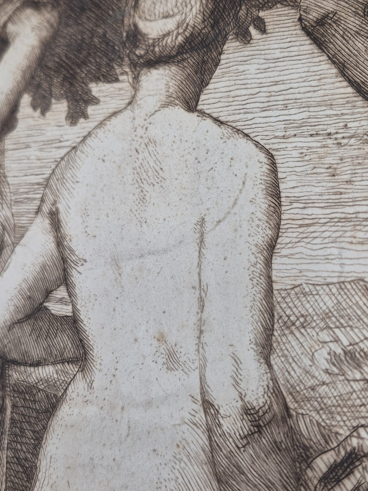 Joseph Benwell Clark Pallas Juno and Venus Etching George Frederick Watts 188012