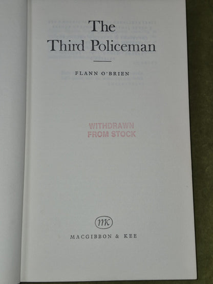 First Edition The Third Policeman by Flann O'Brien - excellent condition6