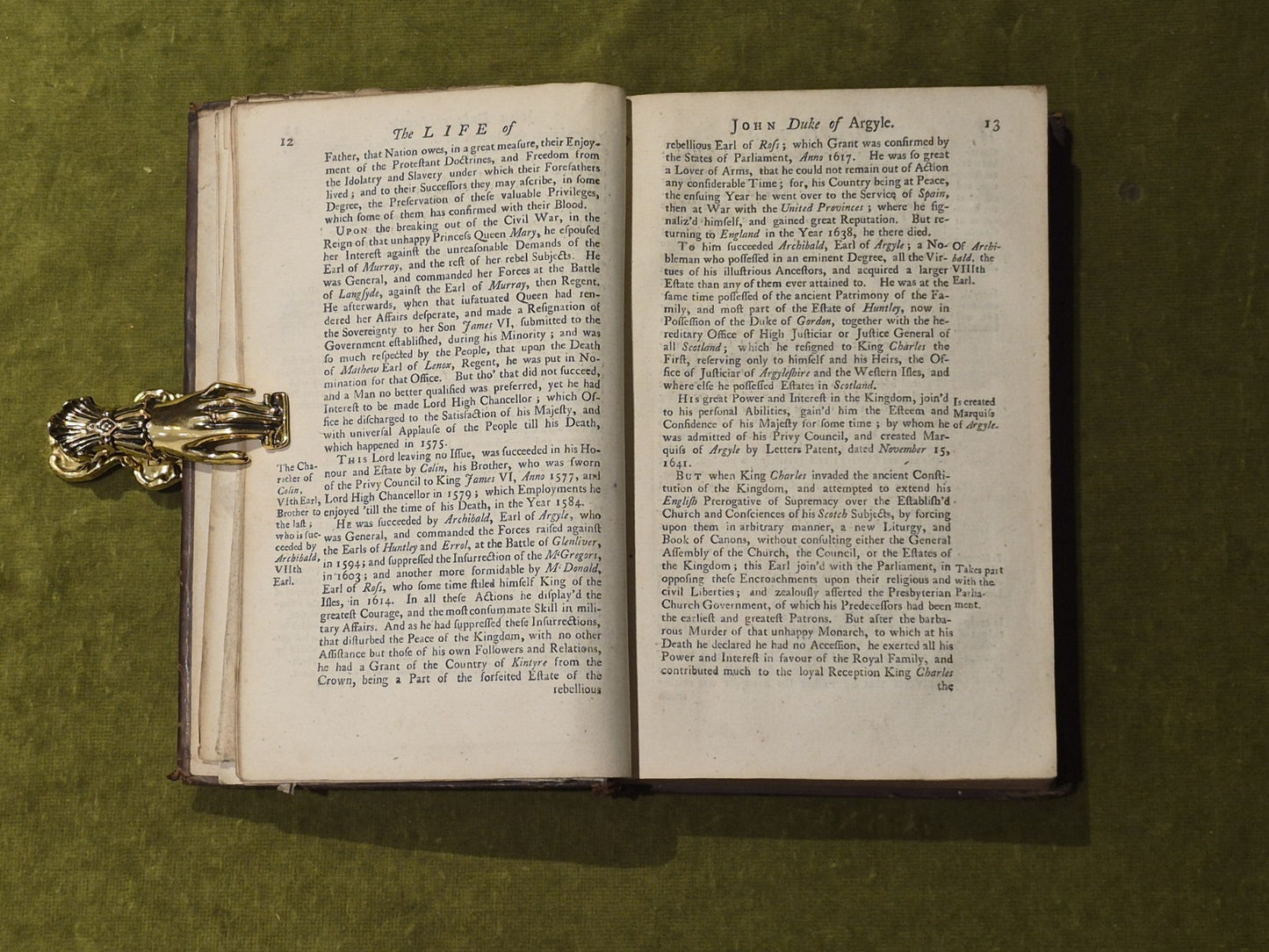Life of the Most Illustrious Prince John Duke Of Argyll - Robert Campbell 17458