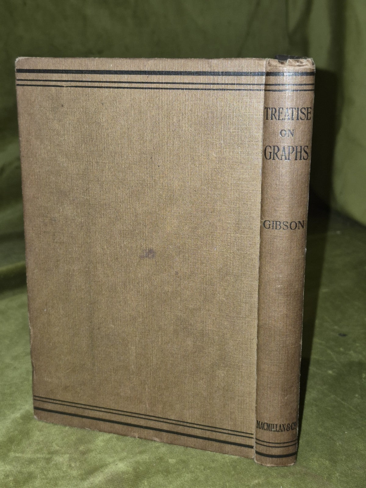 An Elementary Treatise on Graphs (1920) George A Gibson2