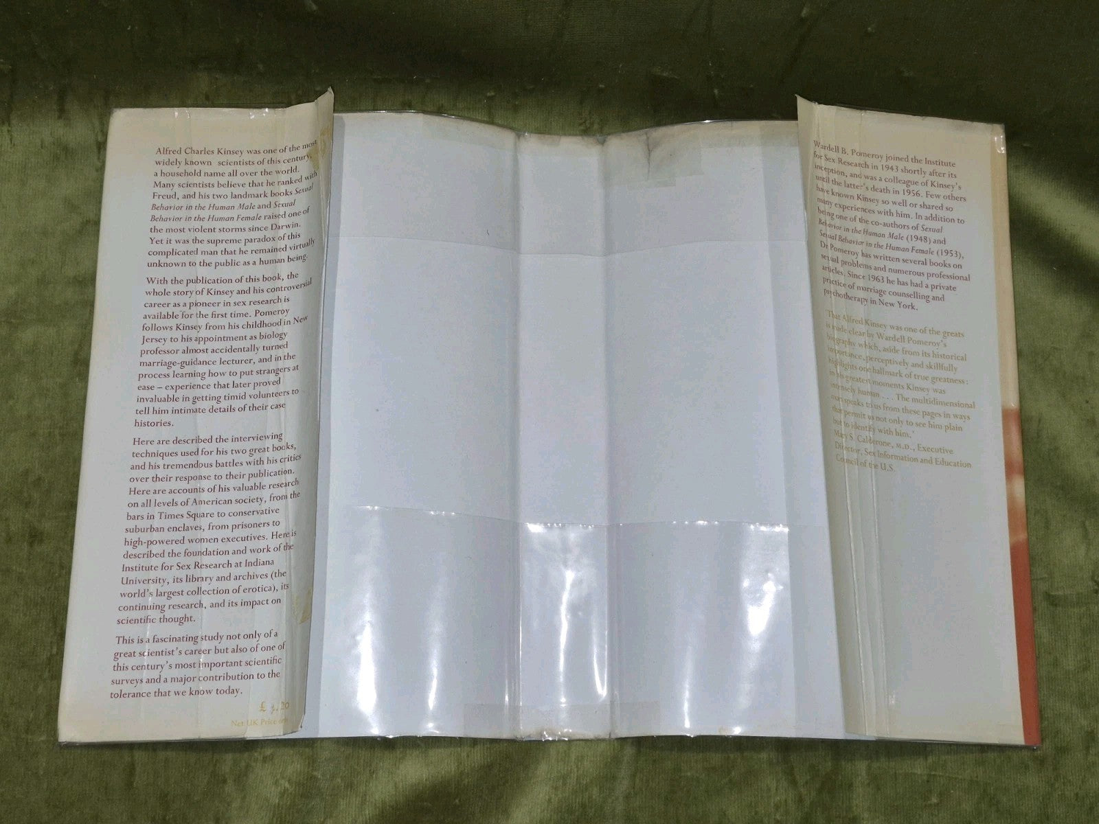 Dr Kinsey and the Institute for Sex Research By Wardell Baxter Pomeroy (1972)2