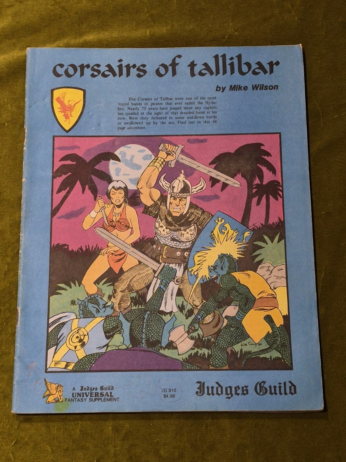 Corsairs of Tallibar (Judges Guild) Mike Wilson  Judges Guild Inc.0