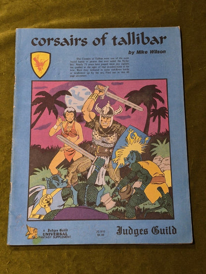 Corsairs of Tallibar (Judges Guild) Mike Wilson  Judges Guild Inc.0