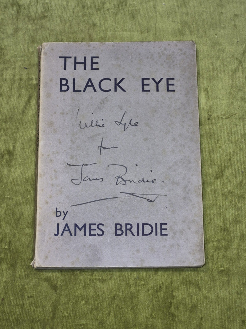 The Black Eye by James Bridie - signed - 1935 first edition Scottish Comedy Play0