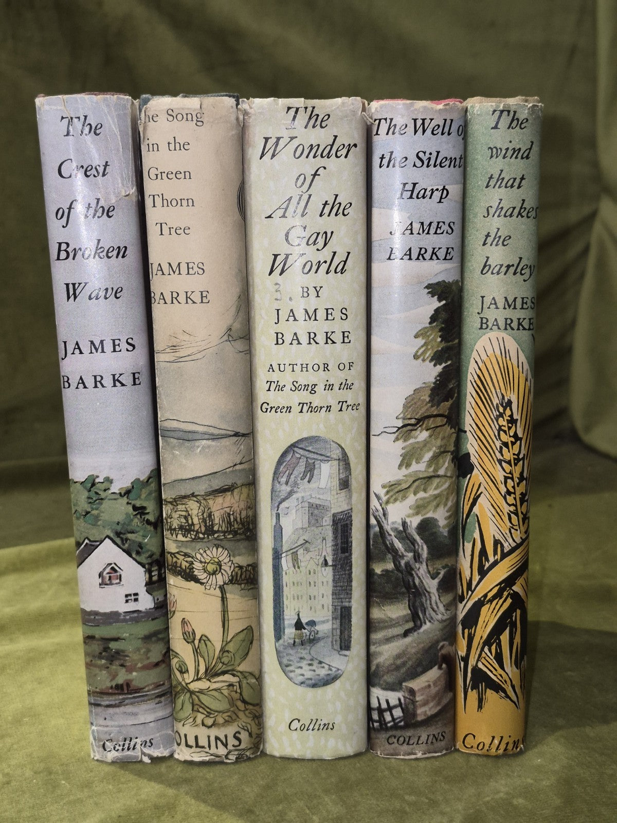James Barke Robert Burns The Wind that Shakes the Barley First Editions Job Lot2