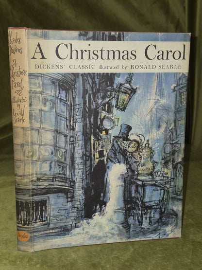 A Christmas Carol Ronald Searle Perpetua Books True First UK Edition 19610