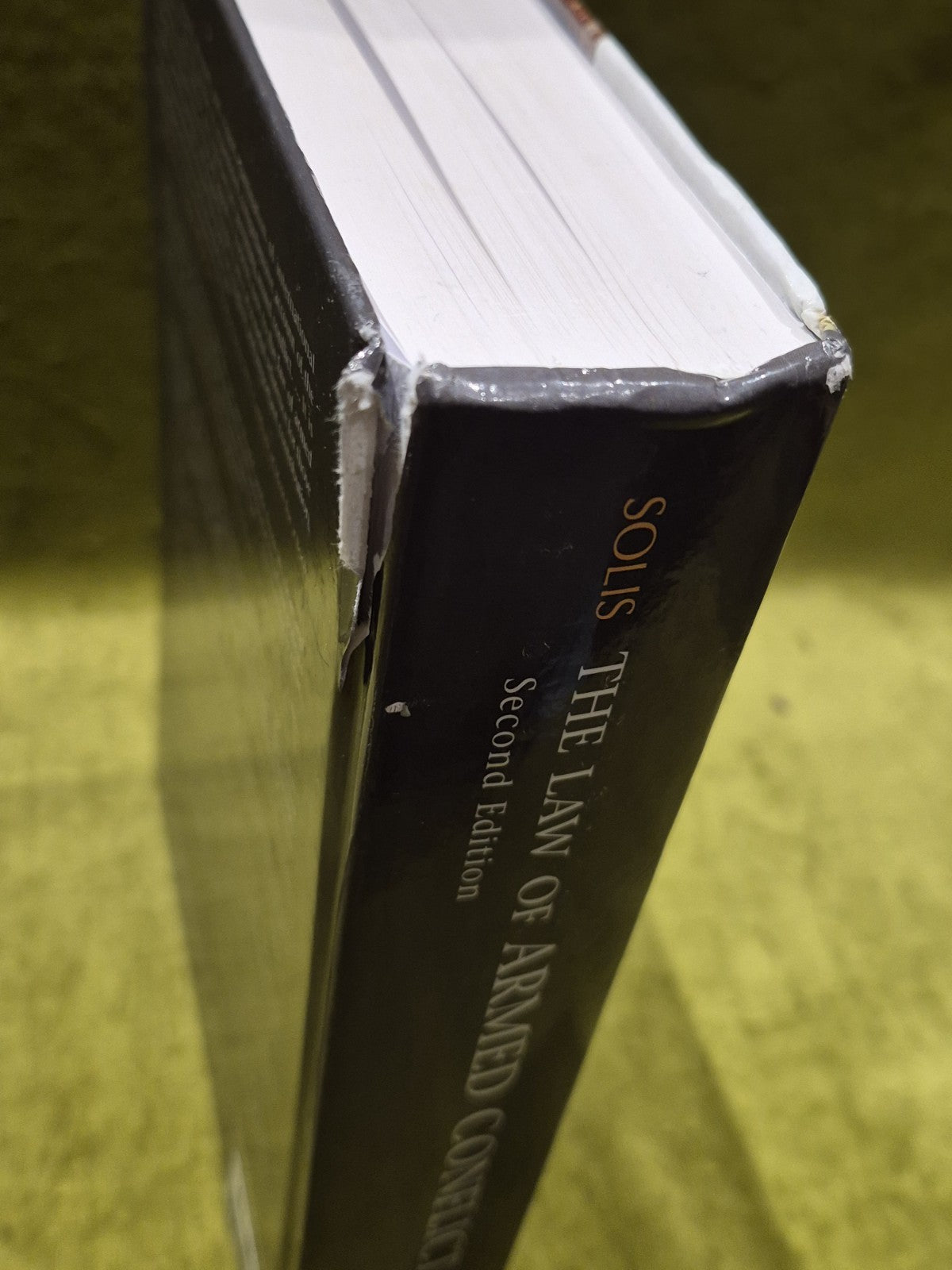 The Law of Armed Conflict By Gary D. Solis 2nd Ed (2016) [Cambridge Uni] Hb Book3