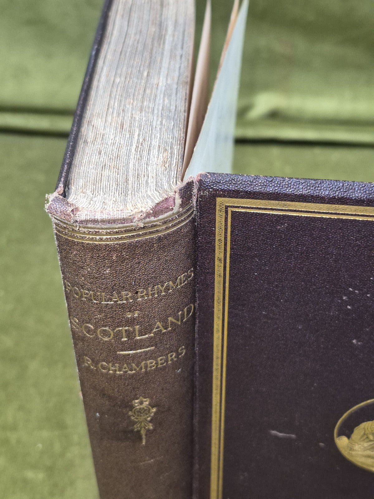 Popular Rhymes of Scotland by Robert Chambers 1870 W & R Chambers1