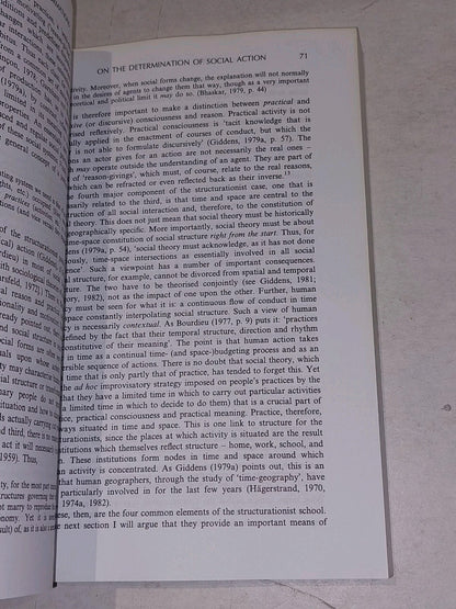 Spatial Formations  Nigel Thrift [SAGE publications] (1996) pb book4
