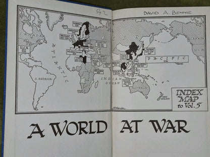 An Atlas History of the Second Great War Horrabin Vols 1-7 Thomas Nelson and Son13