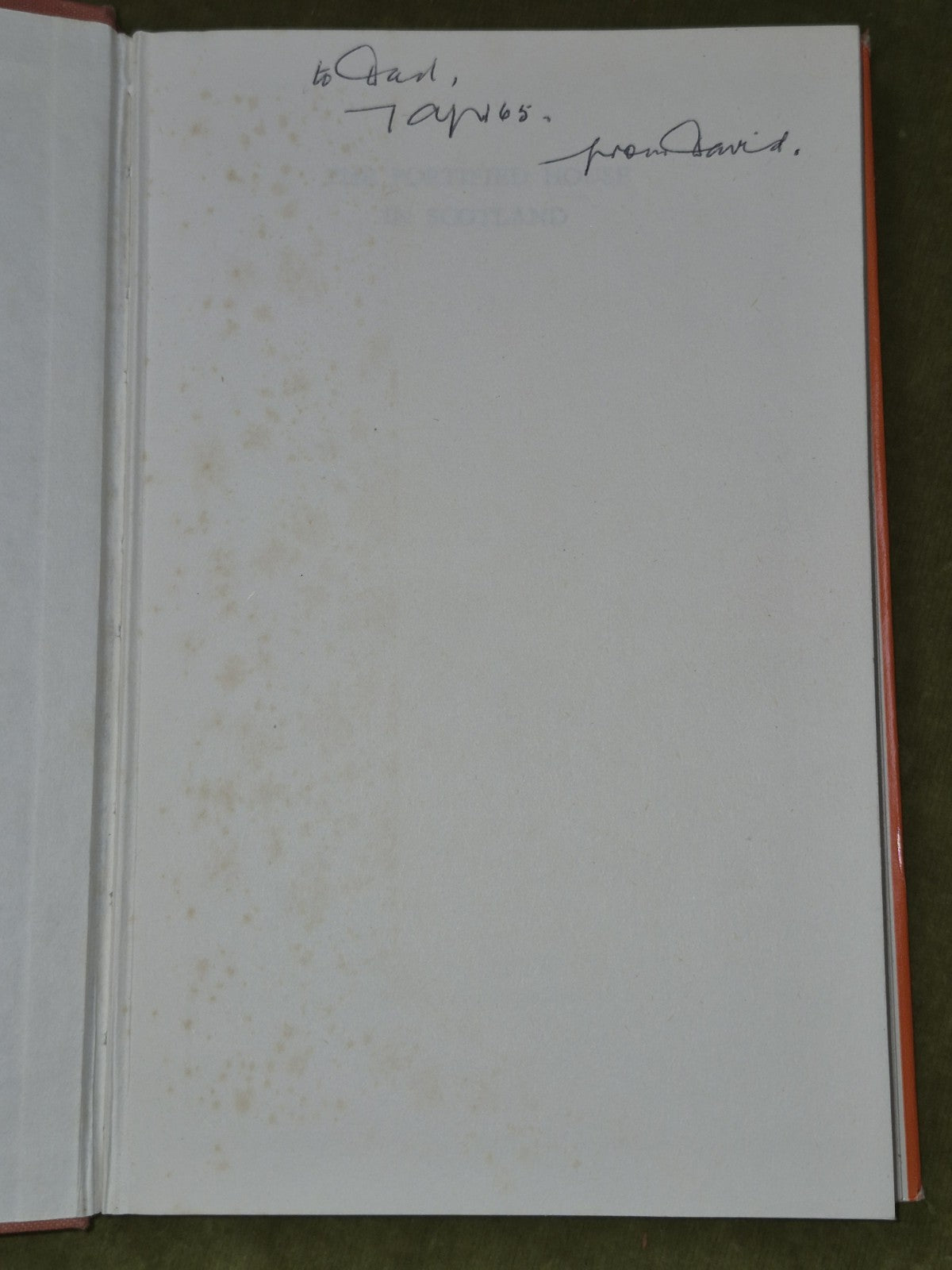 The Fortified House in Scotland Nigel Tranter First Editions + Facsimile HB DJ18