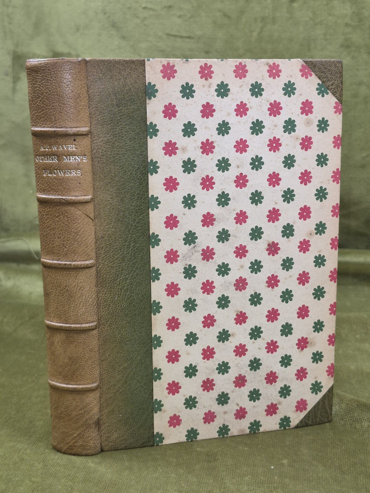 Other Men's Flowers Wavell Fine Binding Jonathan Cape 19630