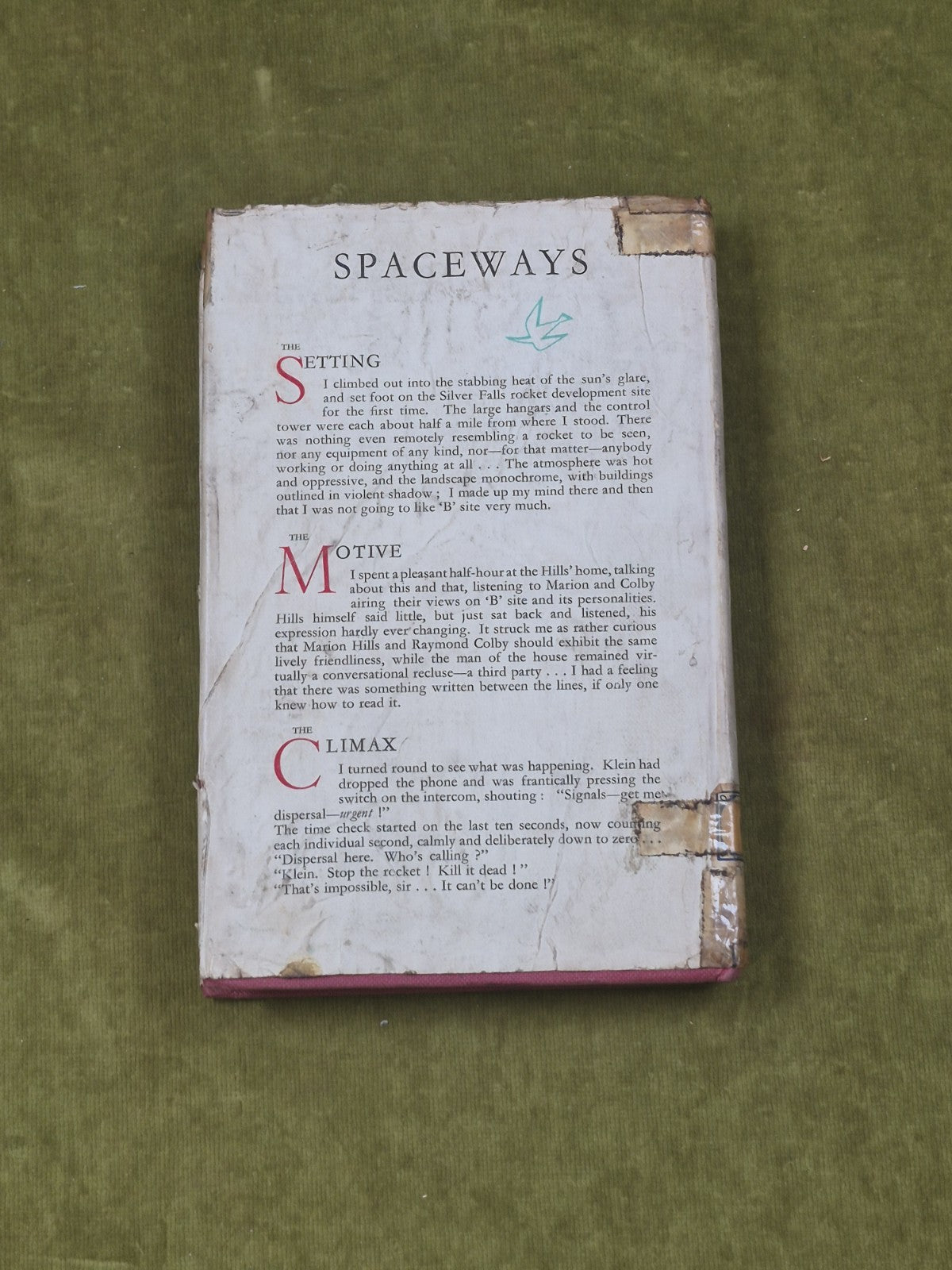 Spaceways by Charles Eric Maine , 1953 Hodder & Stoughton 1st HB DJ1