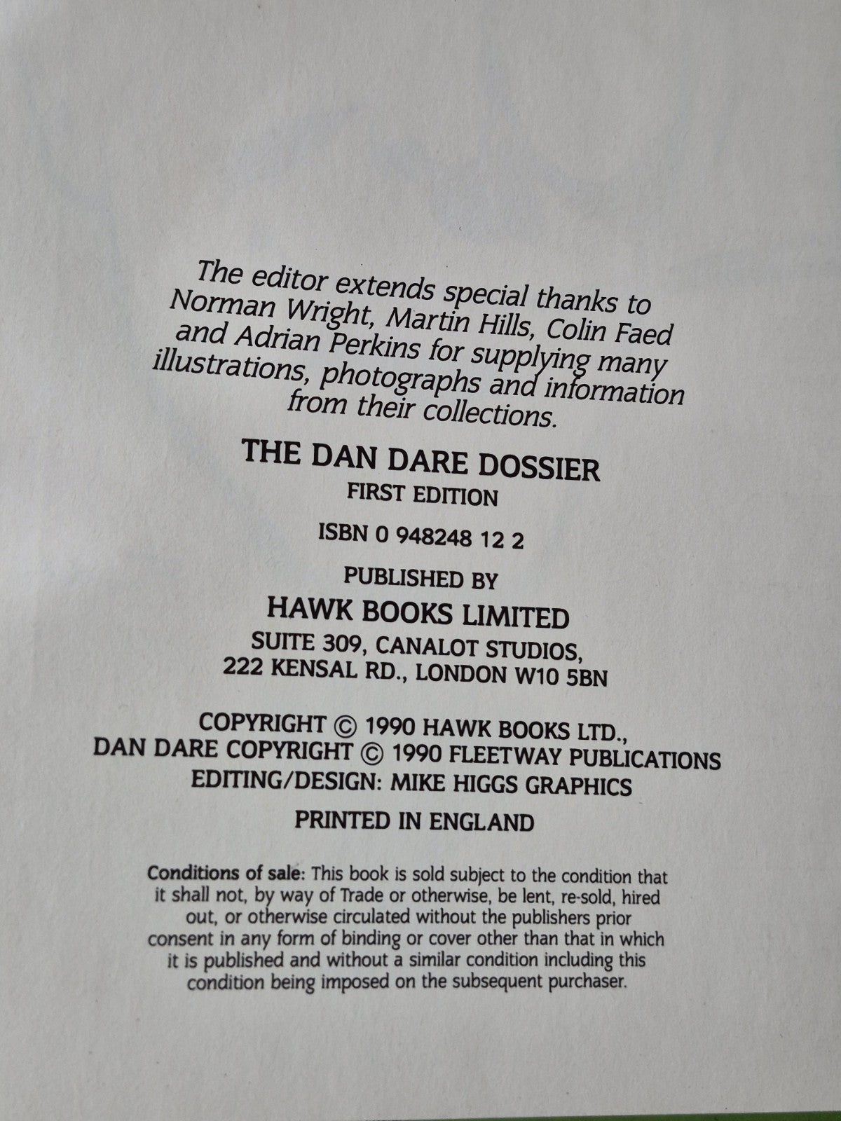 Dan Dare Job Lot 7 9 2 3 1 Deluxe Collectors Edition Book Club 40th Anniversary3