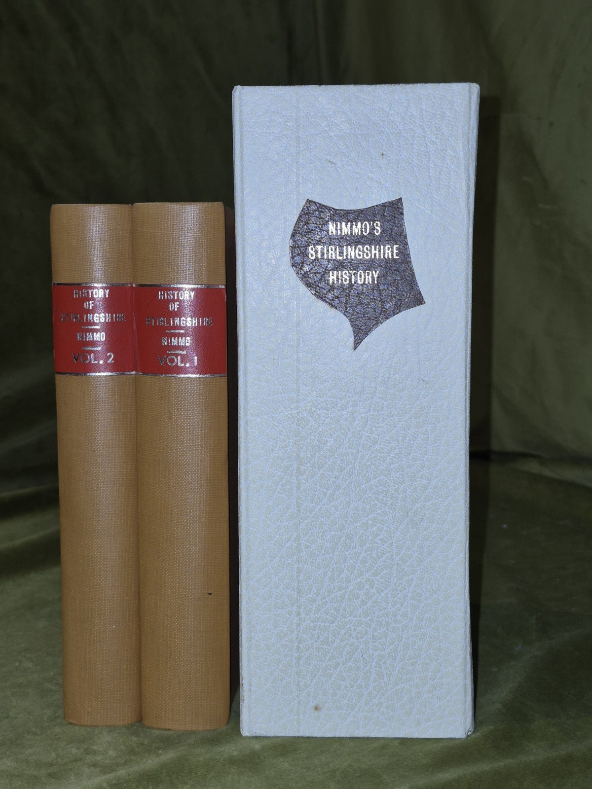 2 Volume Set Of 1817 Nimmo's History of Stirlingshire By Rev W. Nimmo1
