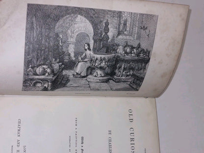 The Old Curiosity Shop by Charles Dickens (1848) [Chapman & Hall] 1/4 Leather Hb3