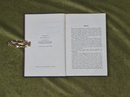 Elementary Nuclear Theory by H. A. Bethe - 1947 1st Print Pub. by John Wiley6