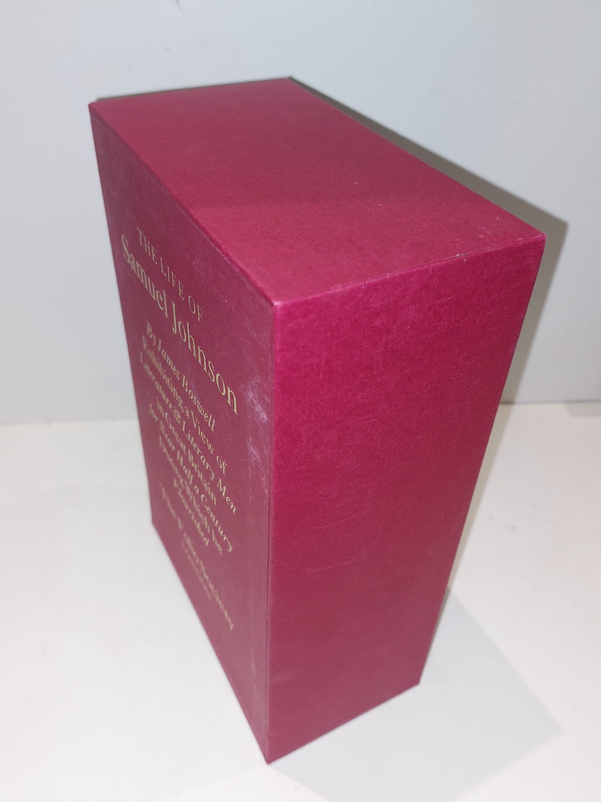 Boswell, Life of Samuel Johnson, 2 vols, Folio Society, 5th print 19984