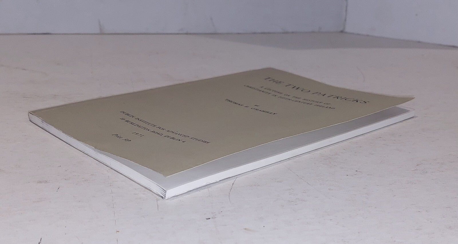 The Two Patricks  Christianity In 5th C Ireland Thomas O'Rahilly (1971) Pb Book2