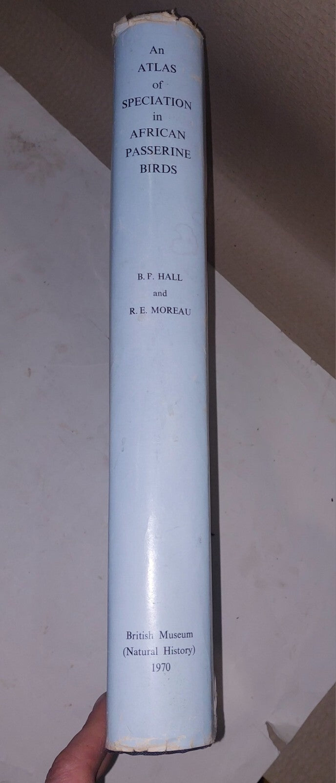 An Atlas of Speciation in African Passerine Birds - Hall & Moreau 1970 HB-DJ1