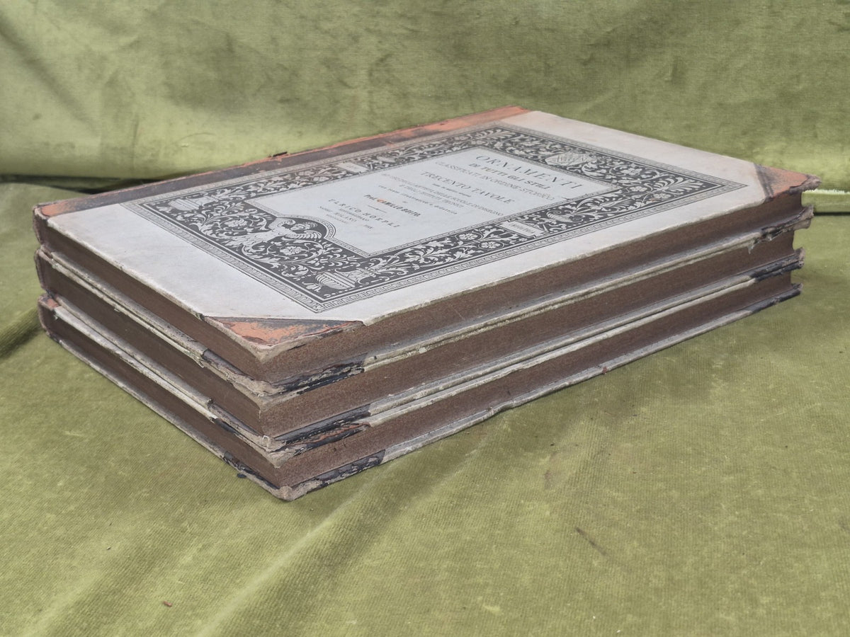 Ornamenti di tutti gli stili classificati in ordine storico 1881 Hoepli Boito10
