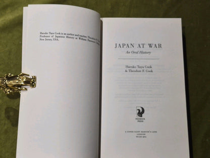Japan At War: An Oral History-Haruko Taya Cook, Theodore F. Cook3