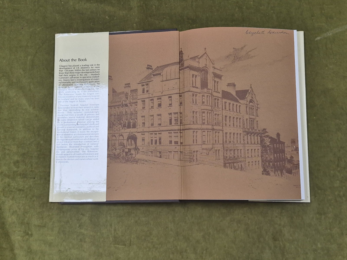 THE ROTTENROW History of Glasgow Royal Maternity Hospital - Derek Dow 1st HB DJ3