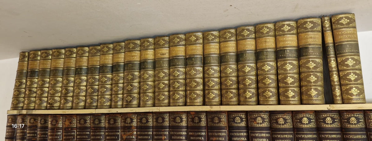 Encyclopedia Britannica full set Eighth Edition 1860 22 Volumes2