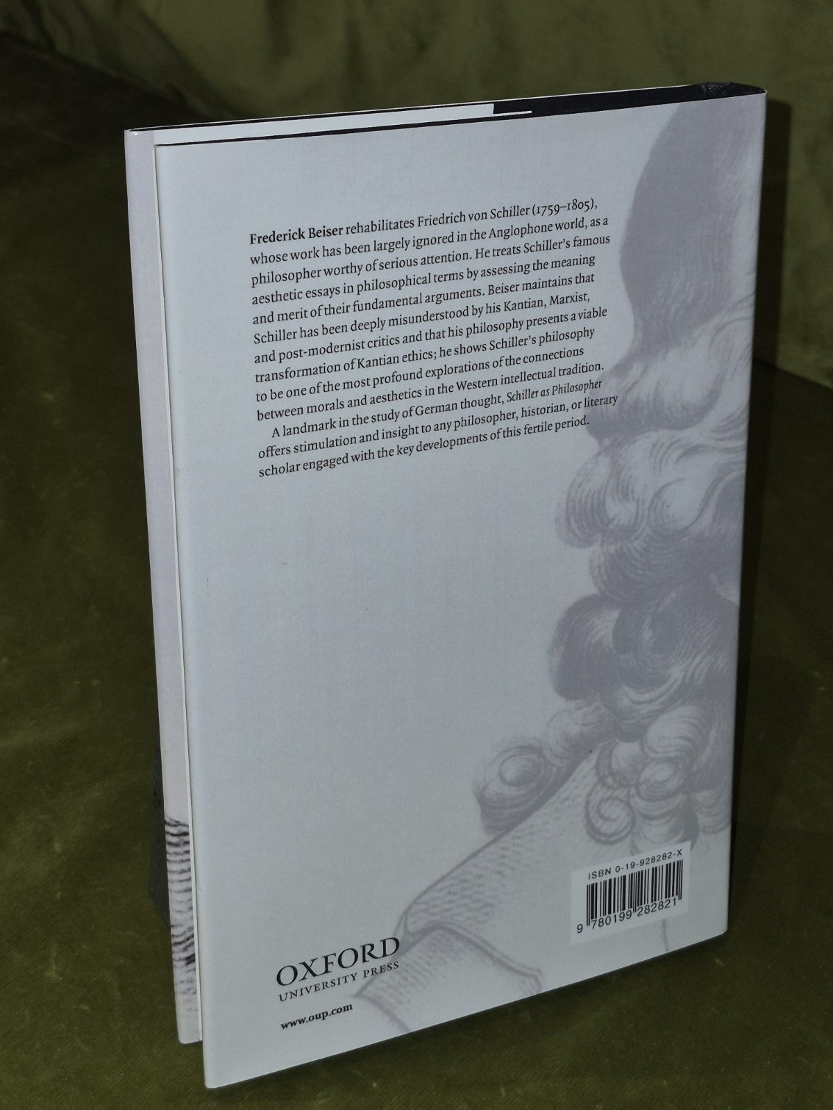 Schiller As Philosopher: A Re-Examination by F. Beiser - Pub: Oxford - 2005 - HB1