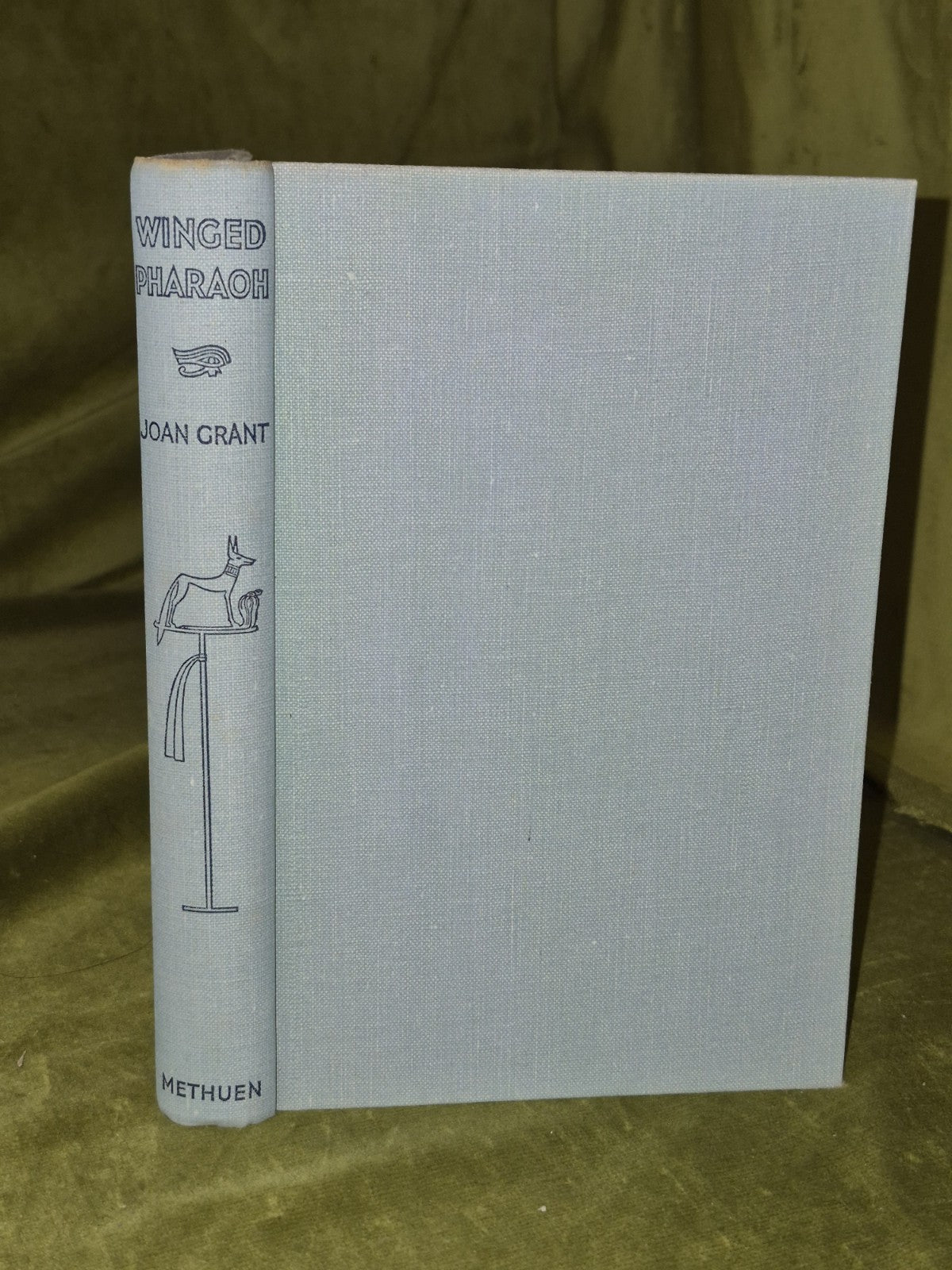 Winged Pharaoh Joan Grant Methuen 1946 Dustjacket Twelfth Edition3