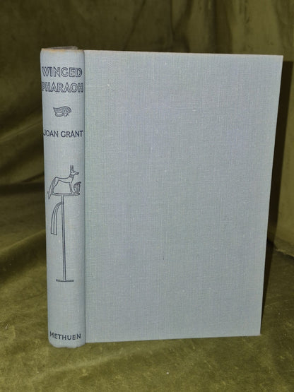 Winged Pharaoh Joan Grant Methuen 1946 Dustjacket Twelfth Edition3