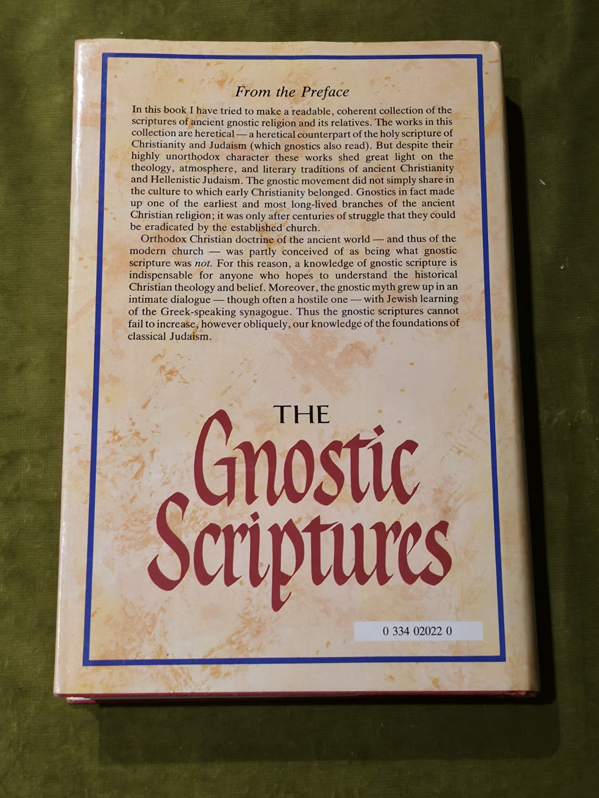 Gnostic Scriptures Bentley Layton 1987 1st British Edition1
