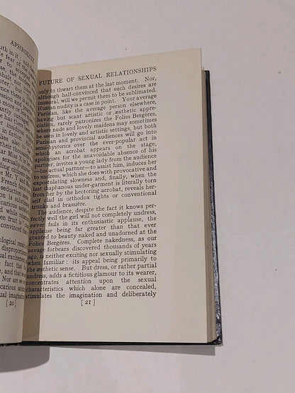 Aphrodite Or The Future Of Sexual Relationships By Ralph De Pomerai (1931) Hb3