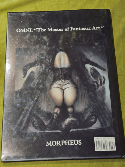 H R Giger's Biomechanics - Morpheus,  intro Harlan Ellison 1994 4th print, HB DJ1