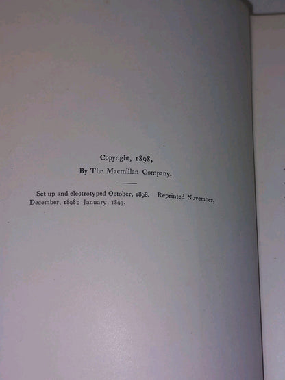 Ave Roma Immortalis By F. Marion Crawford (1899) [Macmillan & Co] 2 Volume Set5