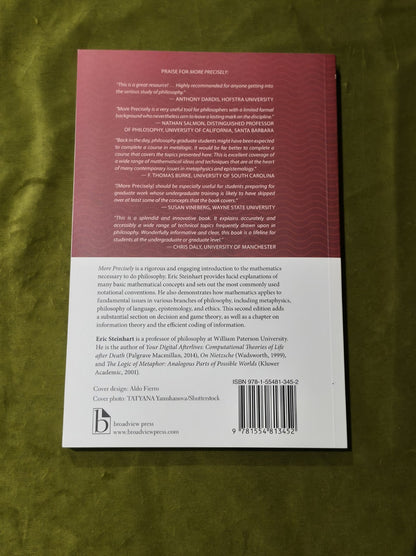 More Precisely: The Math You Need to Do Philosophy - Second Edition1