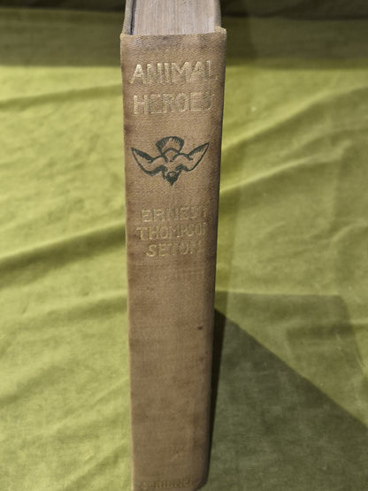 Animal Heroes Ernest Thompson Seton 1905 1st Edition Illustrated HC1