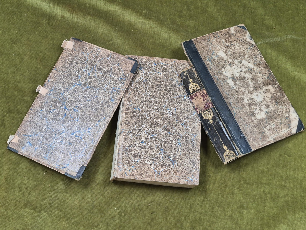 The Last Days Of Pompeii by Lord Lytton 3 volumes 1834 1st Edition2