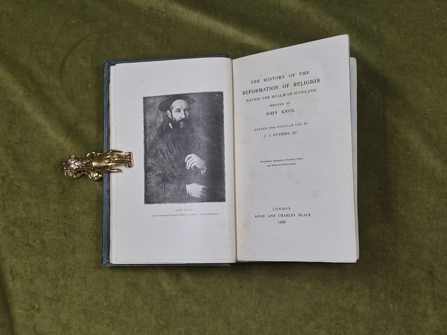 The History of the Reformation of Scotland - John Knox , Black 18984
